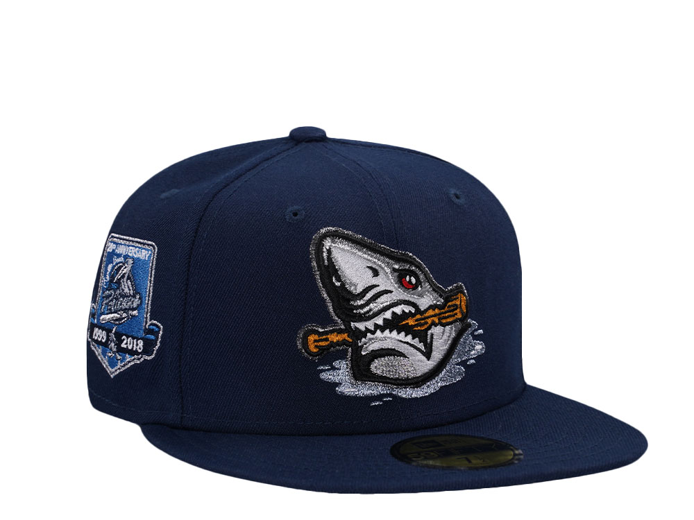 New Era Myrtle Beach Pelicans 20th Anniversary Metallic Edition 59Fifty Fitted Casquette