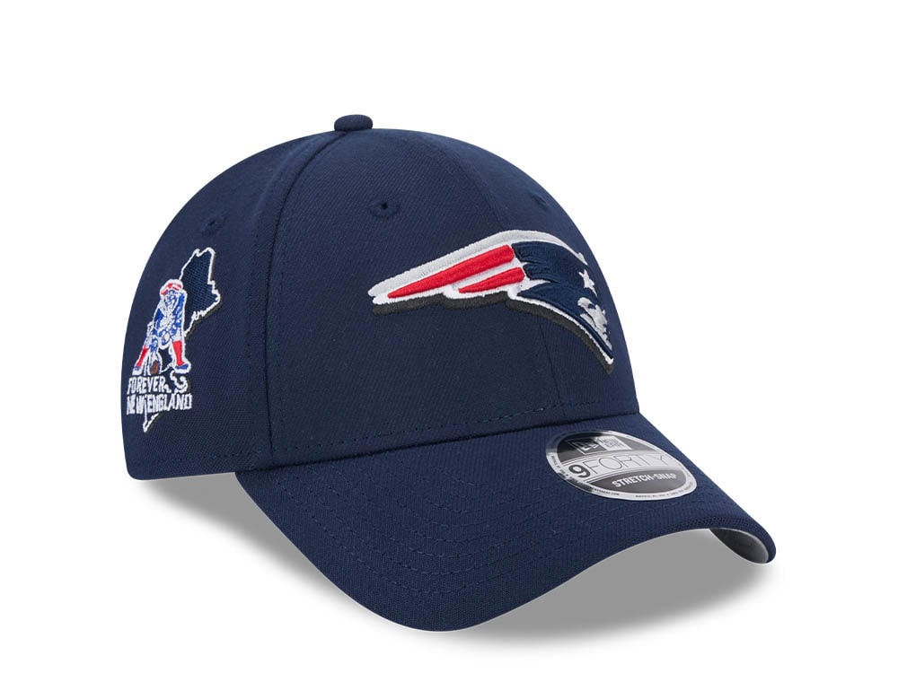 New Era New England Patriots NFL24 Draft 9Forty Stretch Snapback Casquette