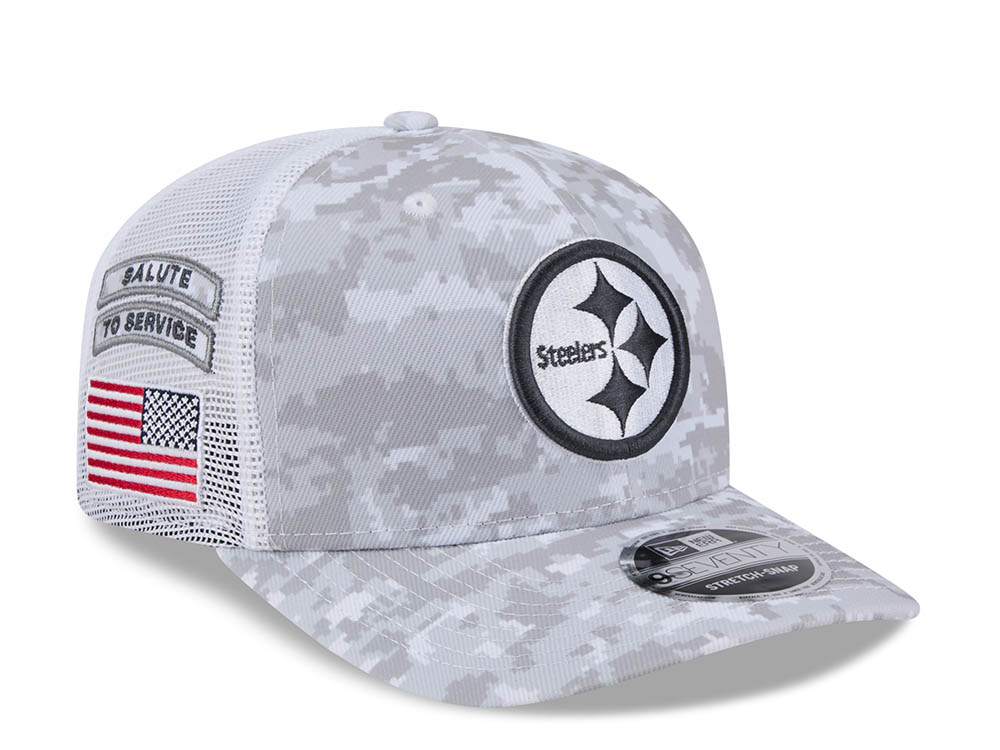 New Era Pittsburgh Steelers Digi Camo Trucker 9Seventy Snapback Casquette