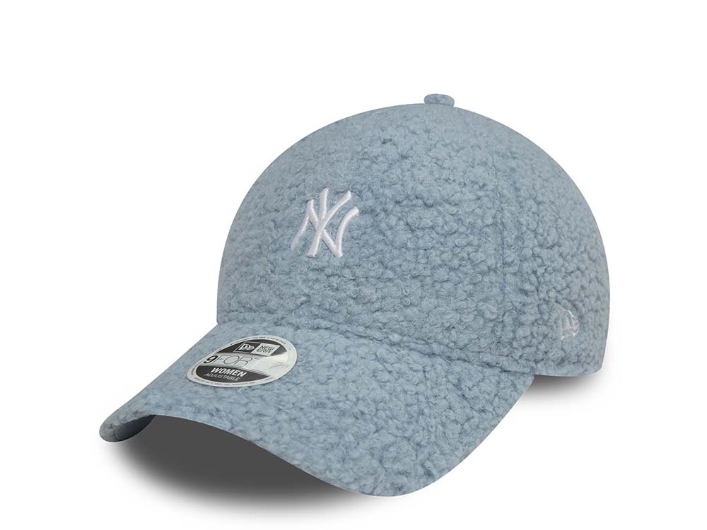 New Era New York Yankees Borg Light Blue Womens 9Forty Snapback Casquette