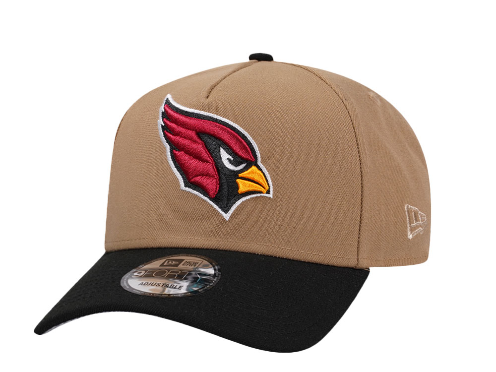 New Era Arizona Cardinals Khaki Two Tone Edition 9Forty A Frame Snapback Casquette