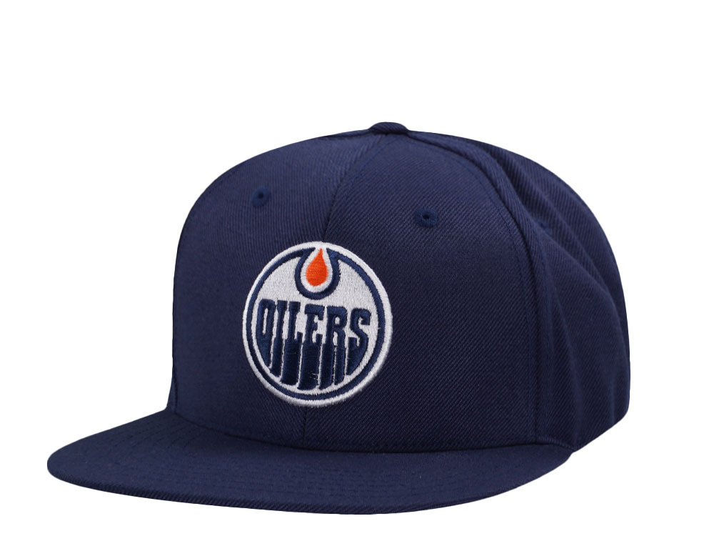 American Needle Edmonton Oilers Navy Snapback Casquette