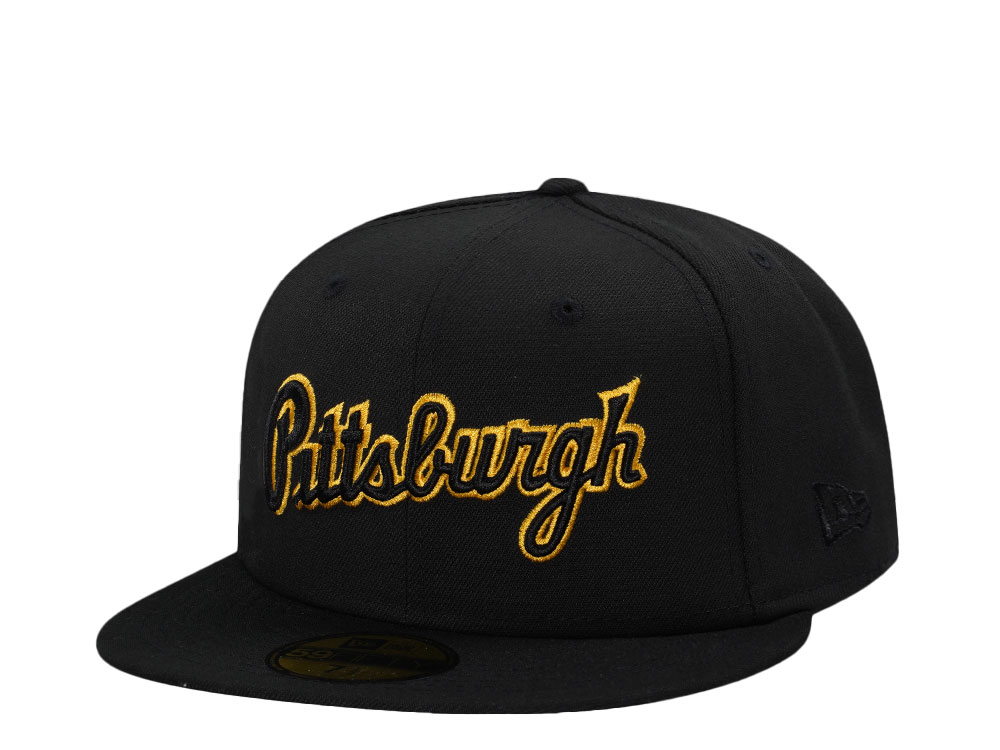 New Era Pittsburgh Pirates Classic Black Edition 59Fifty Fitted Casquette