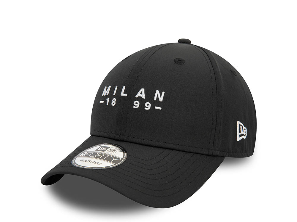 New Era AC Milan Black Script 9Forty Strapback Casquette