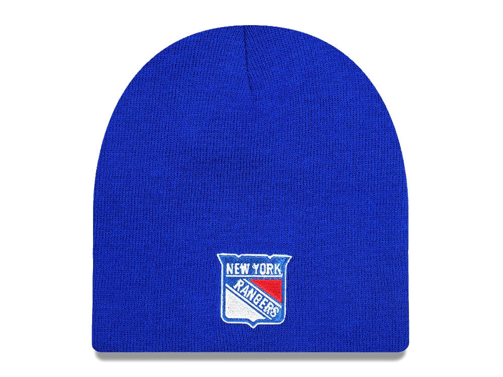 American Needle New York Rangers Cuffless Royal Casquette