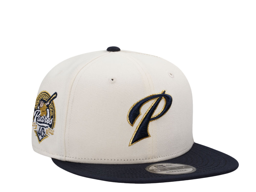 New Era San Diego Padres 40th Anniversary Chrome Two Tone Edition 9Fifty Snapback Casquette