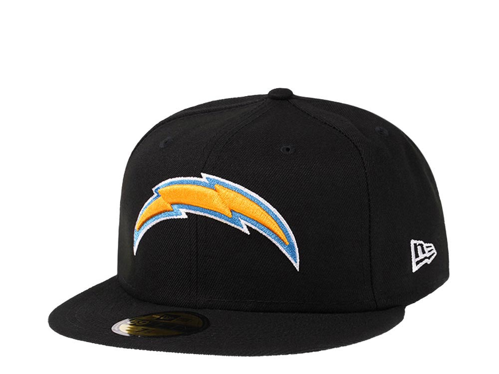 New Era Los Angeles Chargers Black Classic Edition 59Fifty Fitted Casquette