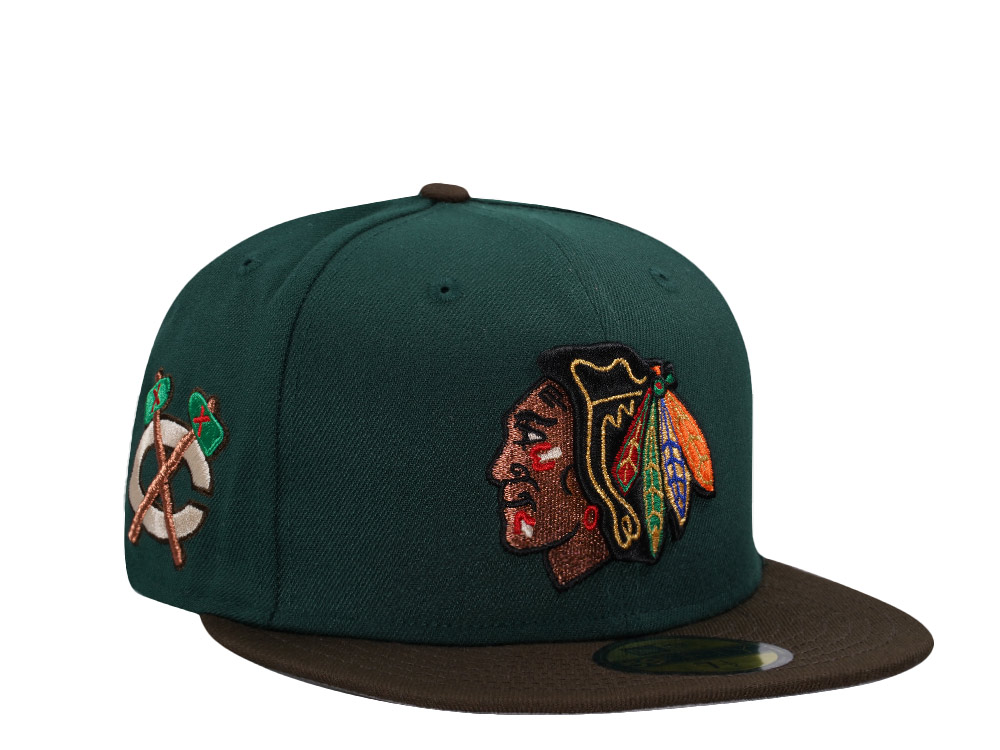 New Era Chicago Blackhawks Copper Two Tone Edition 59Fifty Fitted Casquette