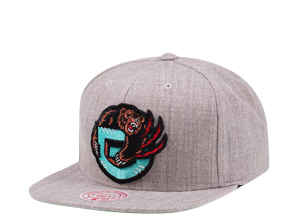 Mitchell & Ness Vancouver Grizzlies Hardwood Classics Heather Snapback Casquette