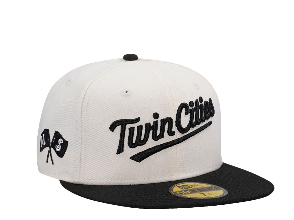 New Era Minnesota Twins Twin City Chrome Two Tone Edition 59Fifty Fitted Casquette