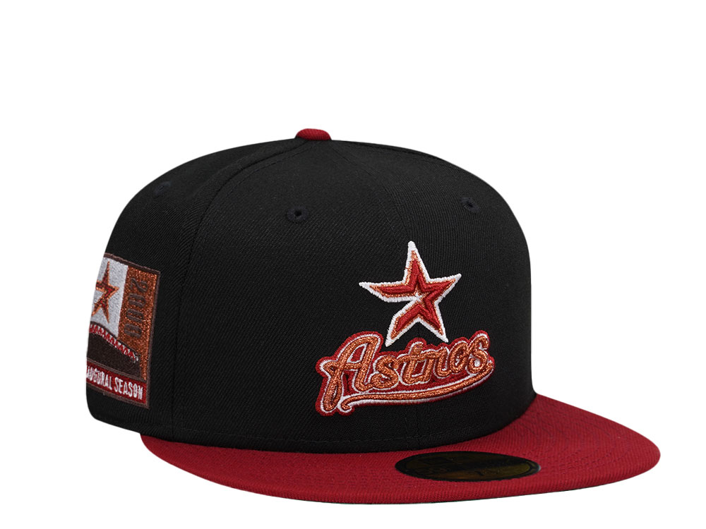 New Era Houston Astros Inaugural Season 2000 Copper Brick Two Tone Edition 59Fifty Fitted Casquette