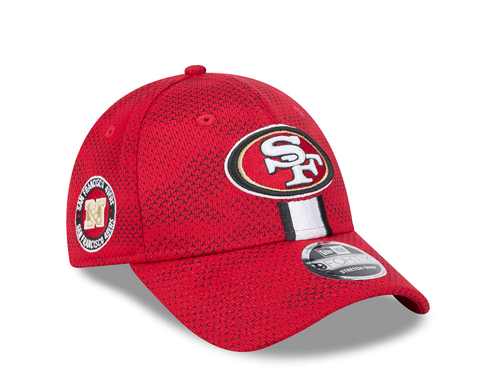 New Era San Francisco 49ers Sideline 2024 9Forty Stretch Snapback Cappellini