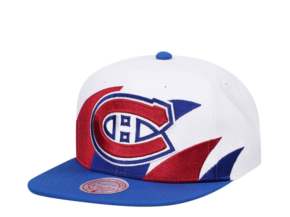 Mitchell & Ness Montreal Canadiens Vintage Sharktooth Snapback Casquette