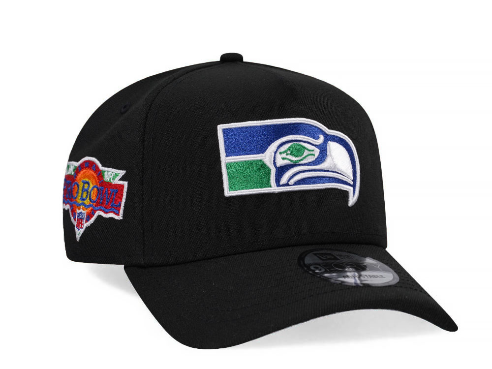 New Era Seattle Seahawks Pro Bowl 1991 Prime Edition 9Forty A Frame Snapback Casquette