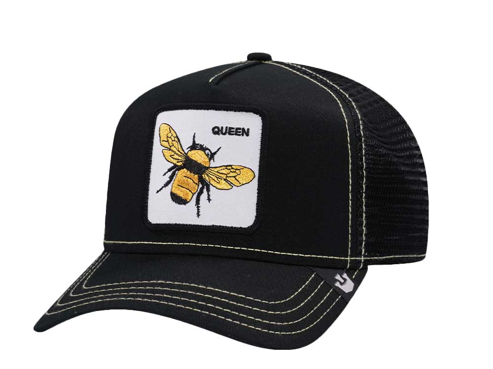 Goorin Bros The Queen Bee Black Trucker Snapback Casquette