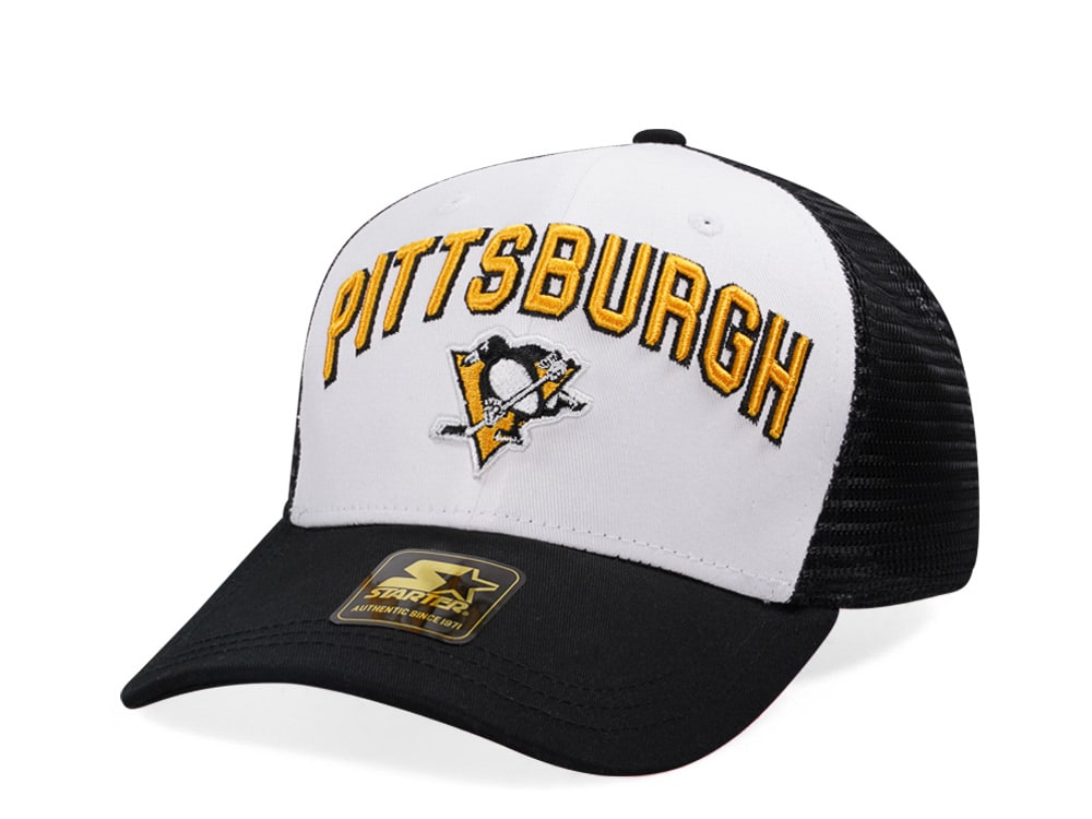 Starter Pittsburgh Penguins Penalty Curved Trucker Snapback Casquette