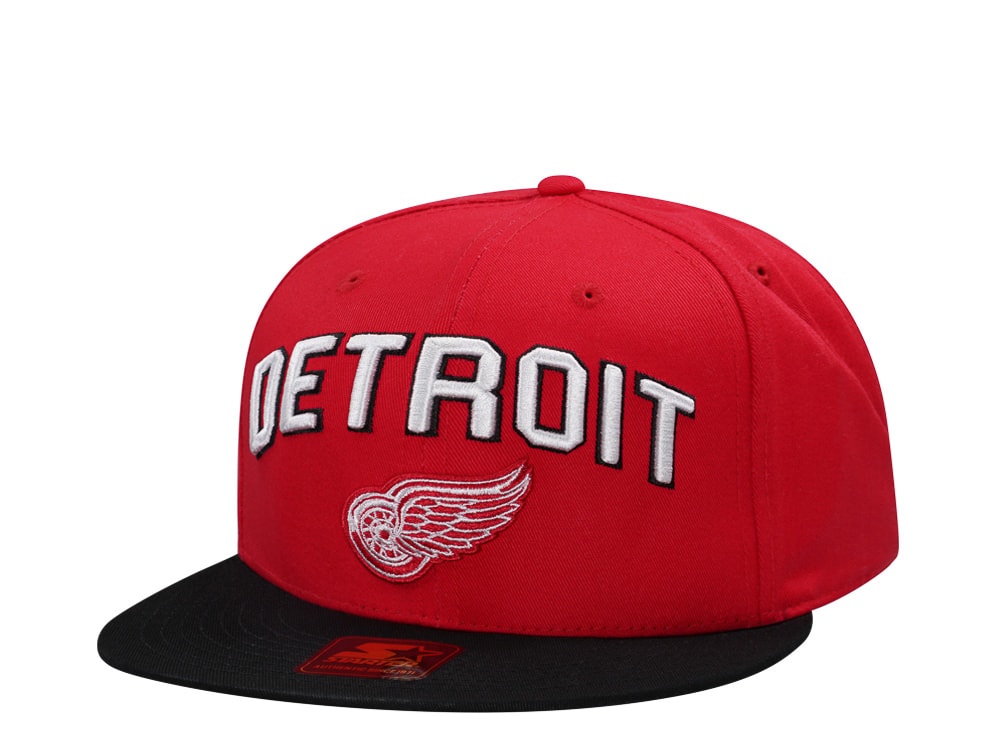 Starter Detroit Red Wings Faceoff Two Tone Snapback Casquette