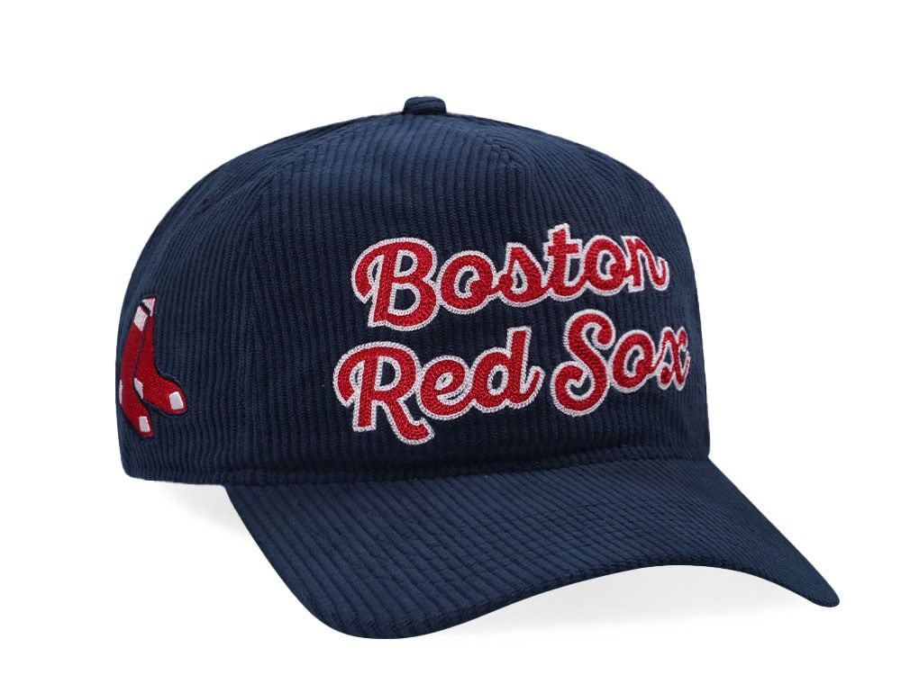 47Brand Boston Red Sox Navy Chainscript 47 Hitch Snapback Casquette