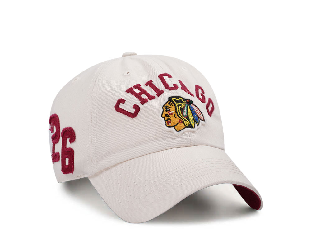 47Brand Chicago Blackhawks Sandstorm Clubhouse Clean up Snapback Casquette