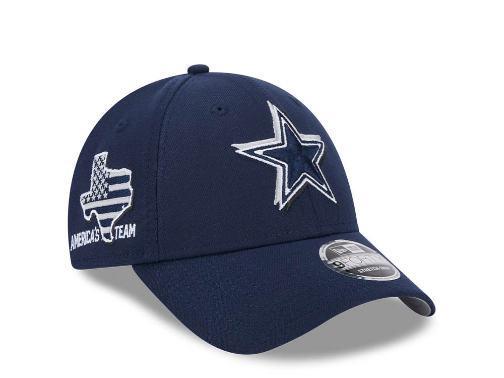 New Era Dallas Cowboys NFL24 Draft 9Forty Stretch Snapback Casquette