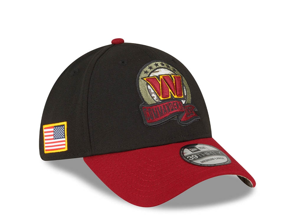 New Era Washington Commanders Salute to Service 2022 39Thirty Stretch Casquette