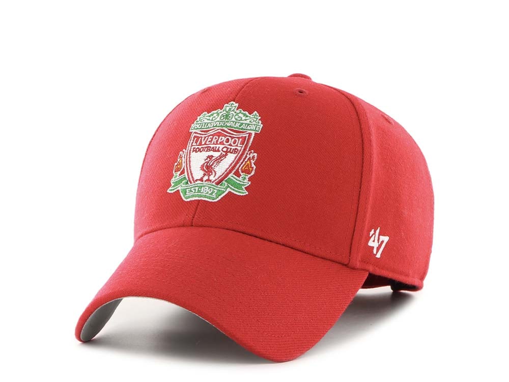 47Brand Liverpool FC Red MVP Strapback Casquette