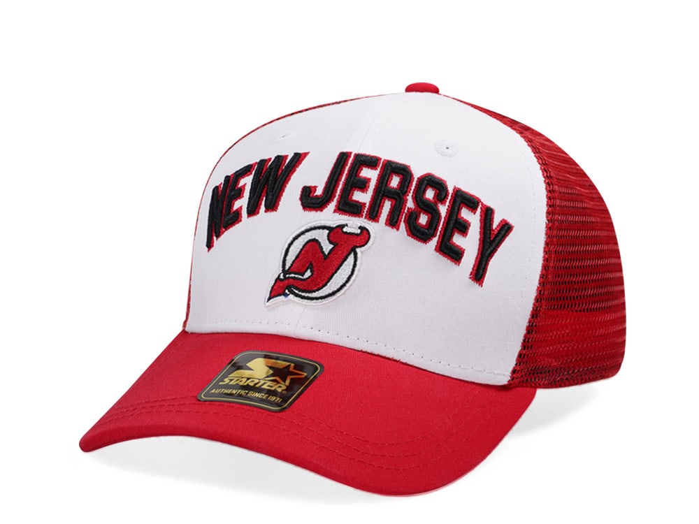 Starter New Jersey Devils Penalty Curved Trucker Snapback Casquette