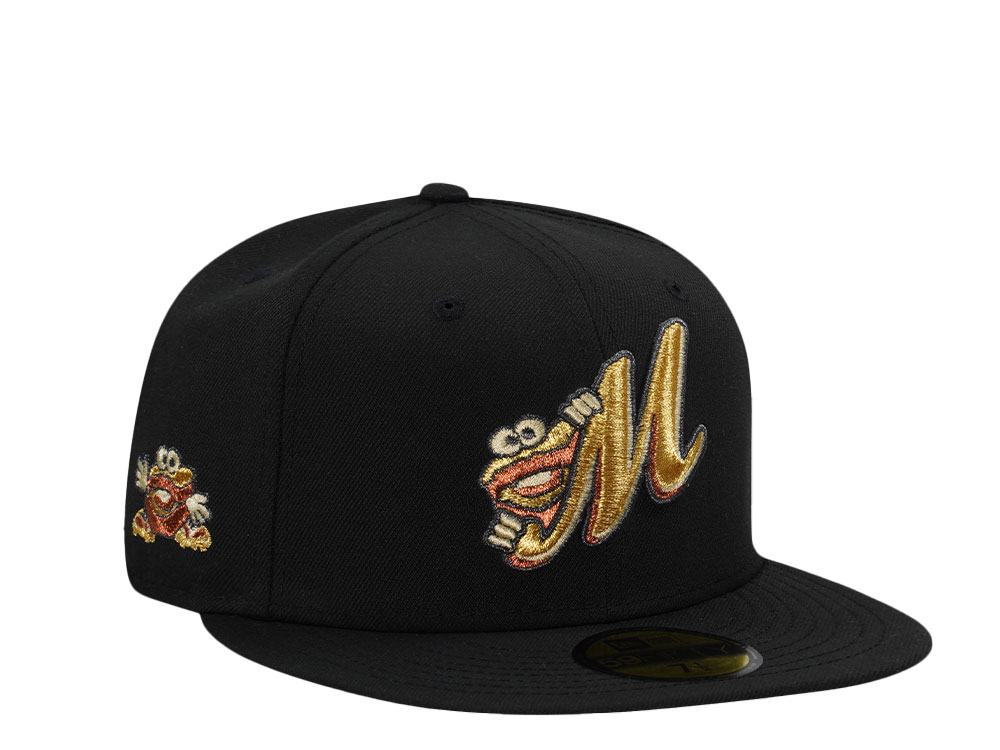 New Montgomery Biscuits Black Metallic Prime Edition 59Fifty Fitted Casquette