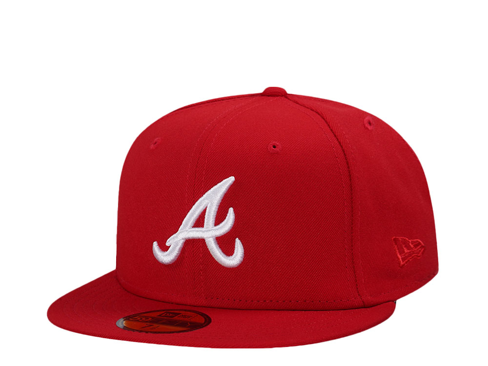 New Era Atlanta Braves Classic Red Edition 59Fifty Fitted Casquette