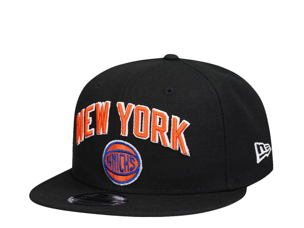 New Era New York Knicks Black Classic Edition 9Fifty Snapback Casquette