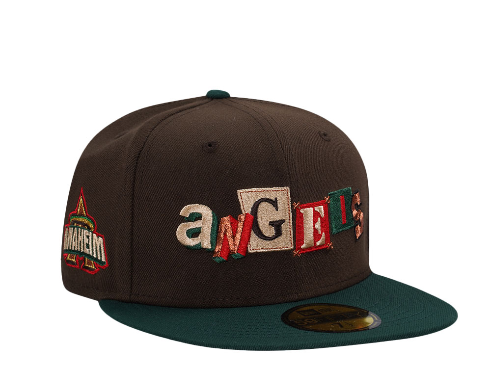 New Era Anaheim Angels Ransom Note BNB Two Tone Edition 59Fifty Fitted Casquette