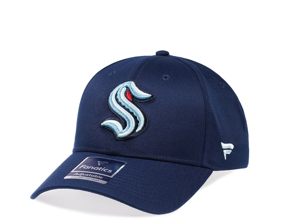 Fanatics Seattle Kraken Classic Strapback Casquette