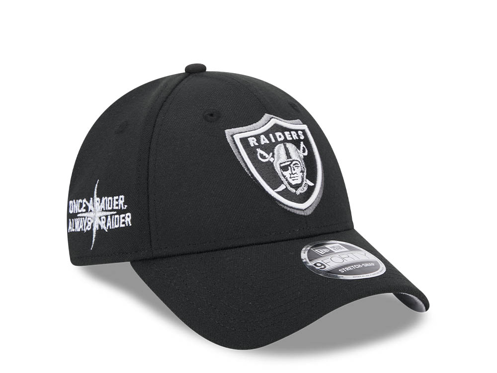 New Era Las Vegas Raiders NFL24 Draft 9Forty Stretch Snapback Casquette