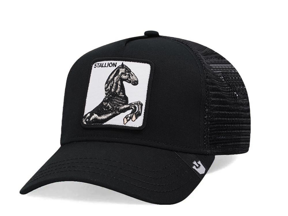 Goorin Bros The Stallion Black Trucker Snapback Casquette