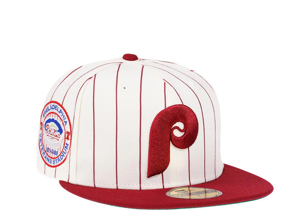 New Era Philadelphia Phillies Veterans Stadium Pinstripe Heroes Elite Edition 59Fifty Fitted Casquette