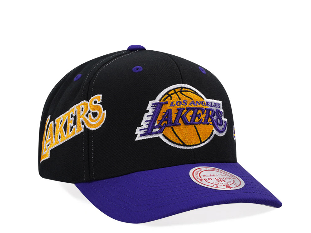 Mitchell & Ness Los Angeles Lakers Classic Pro Crown Fit Snapback Casquette