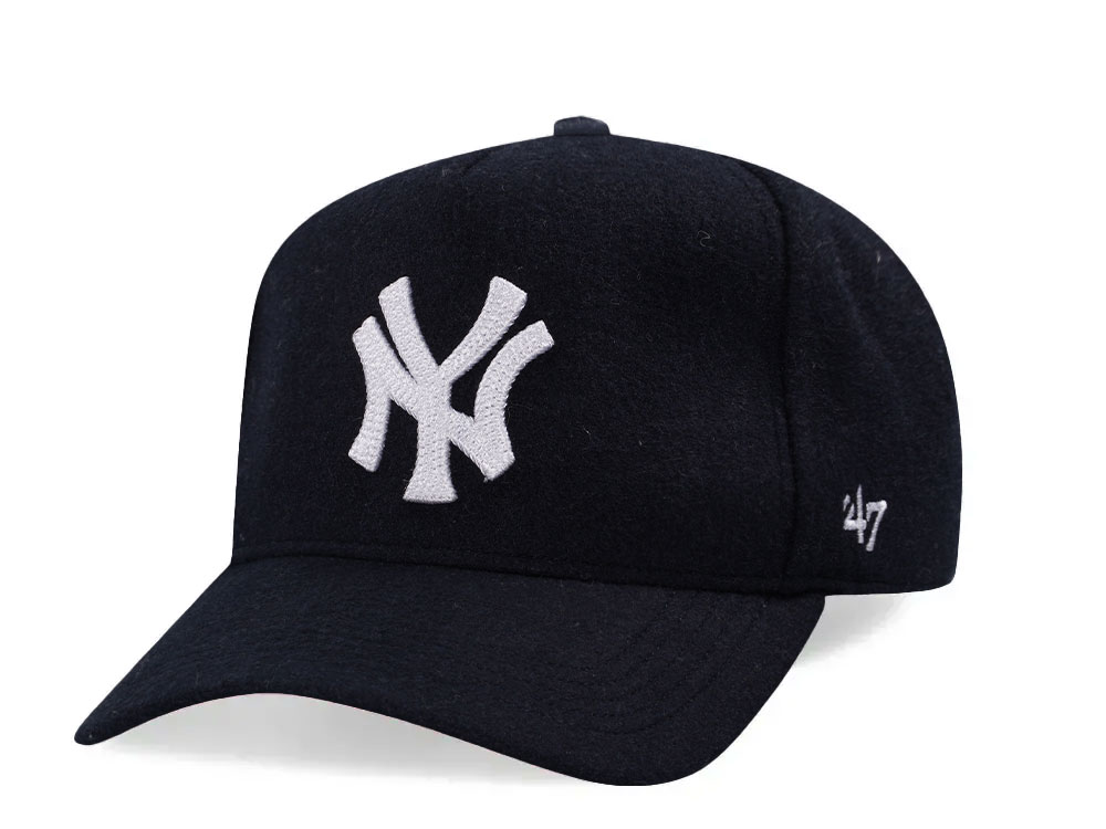 47Brand New York Yankees Navy Chain Stitch Offside Strapback Casquette