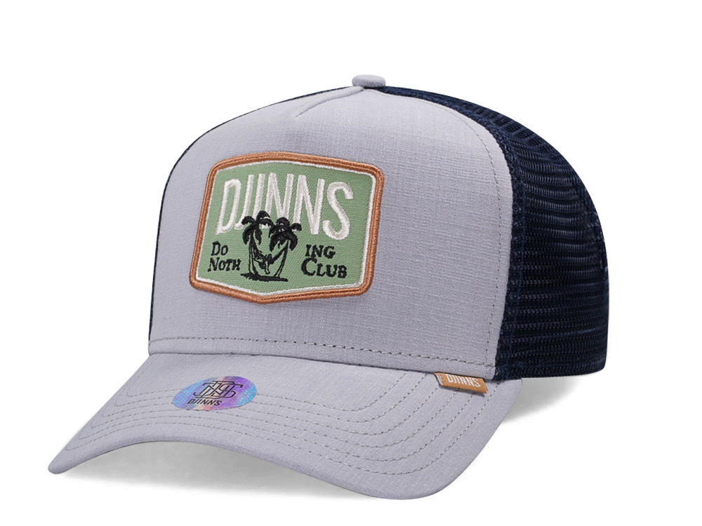 Djinns Do Nothing Club Gray Trucker Snapback Casquette