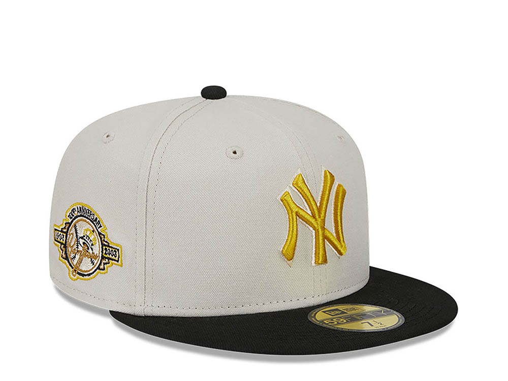 New Era New York Yankees 100th Anniversary Stone Two Tone Edition 59Fifty Fitted Casquette