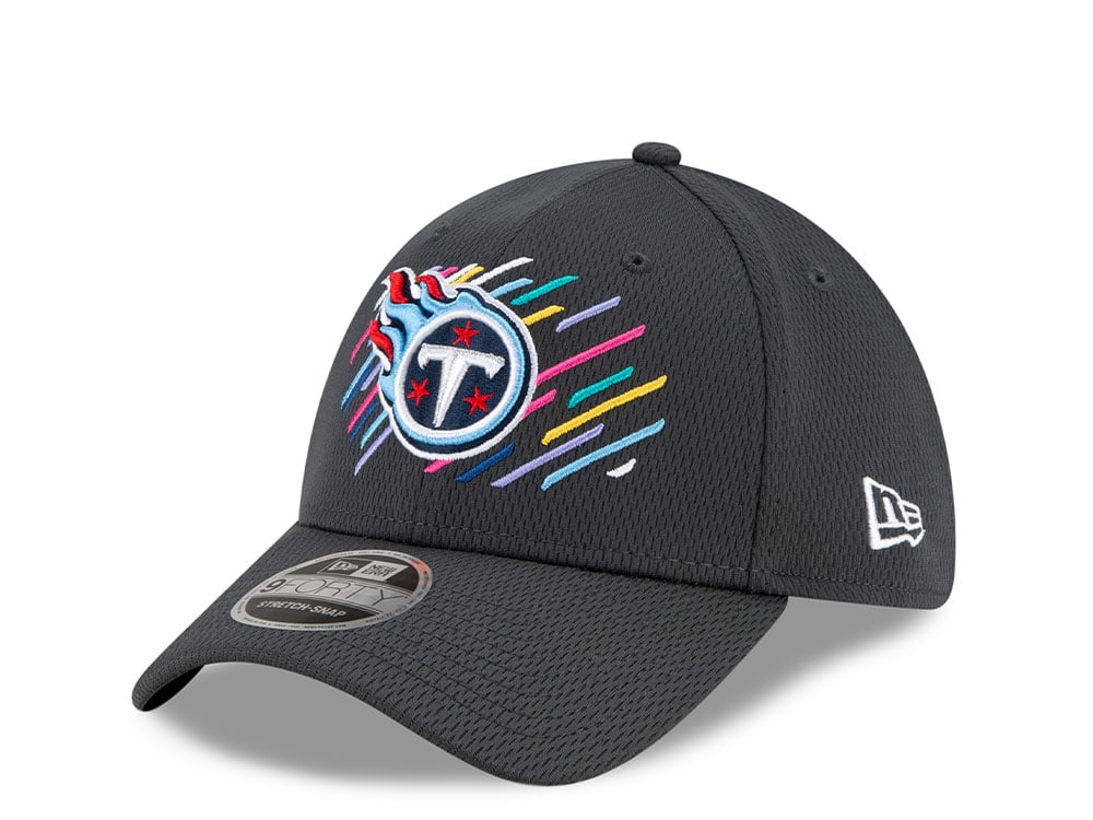 New Era Tennesee Titans Crucial Catch 2021 9Forty Stretch Snapback Casquette