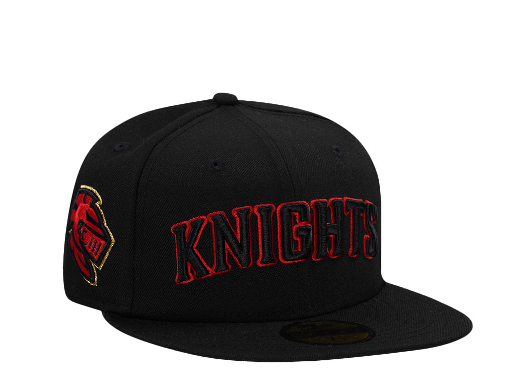 New Era Charlotte Knights Black and Red Editon 59Fifty Fitted Casquette