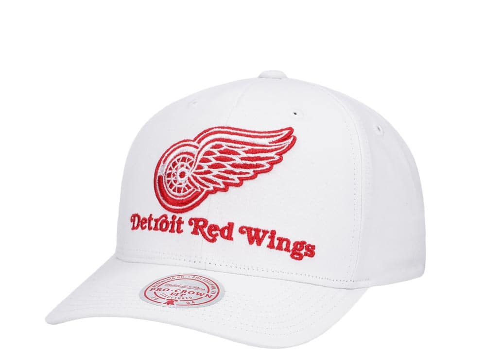 Mitchell & Ness Detroit Red Wings All in Pro White Snapback Casquette