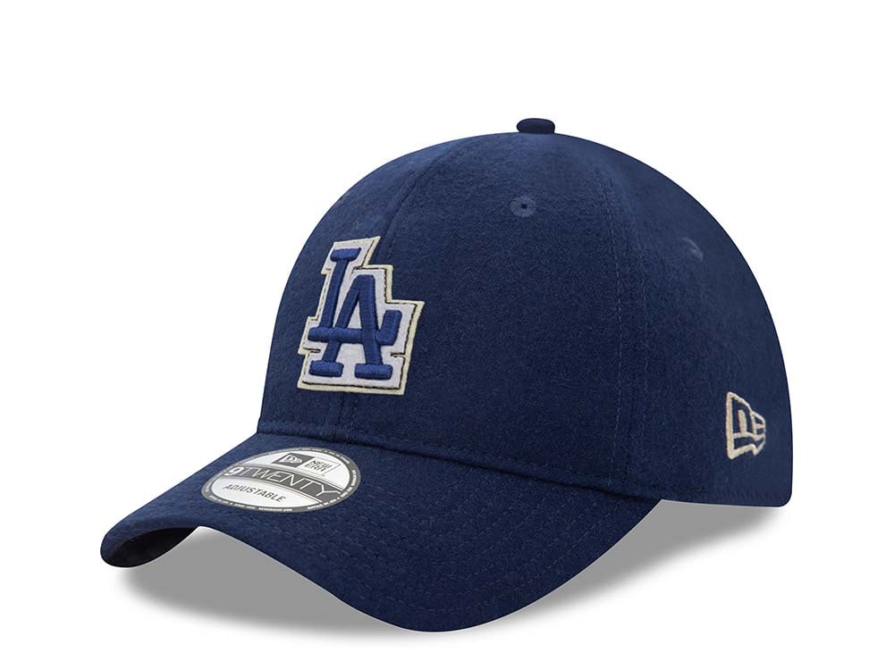 New Era Los Angeles Dodgers Melton Navy 9Twenty Snapback Casquette