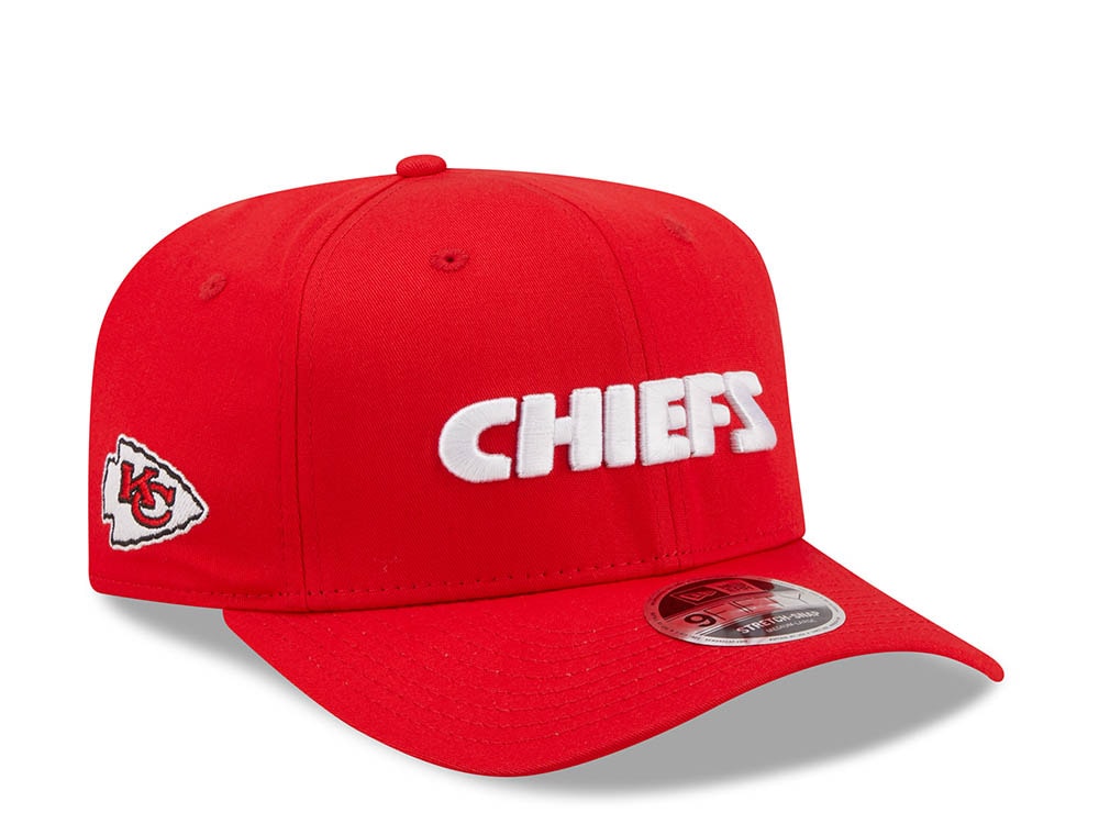 New Era Kansas City Chiefs Team Wordmark 9Fifty Stretch Snapback Casquette