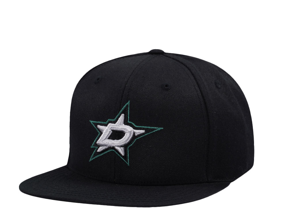 American Needle Dallas Stars Black Snapback Casquette