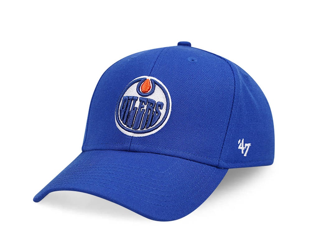 47Brand Edmonton Oilers Royal MVP Snapback Casquette