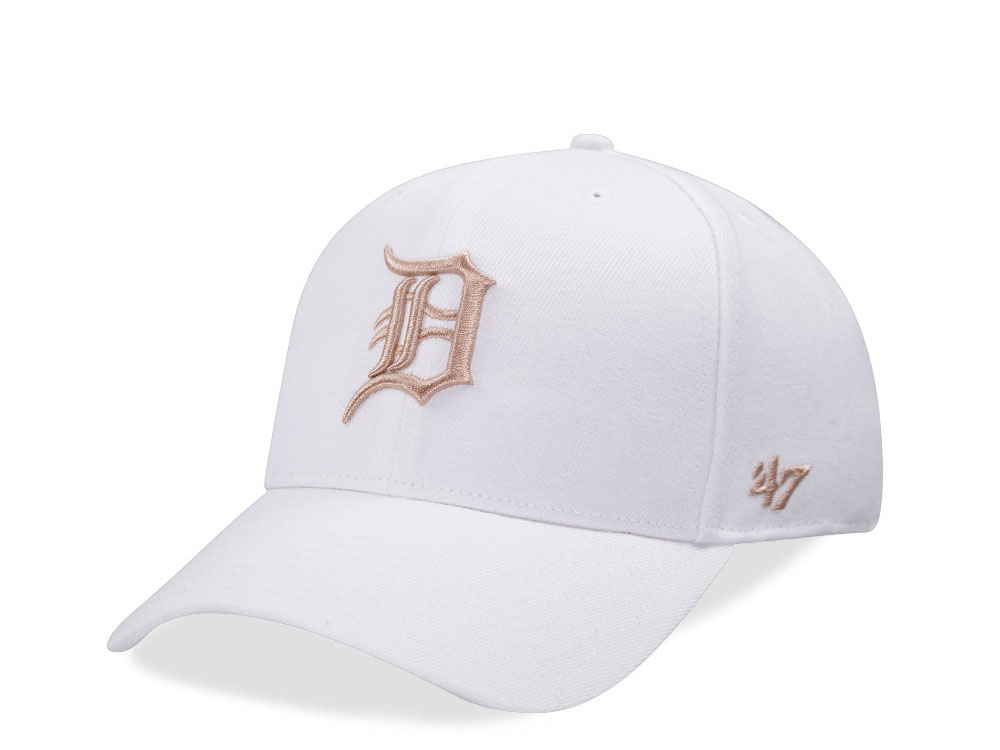 47Brand Detroit Tigers White MVP Snapback Casquette