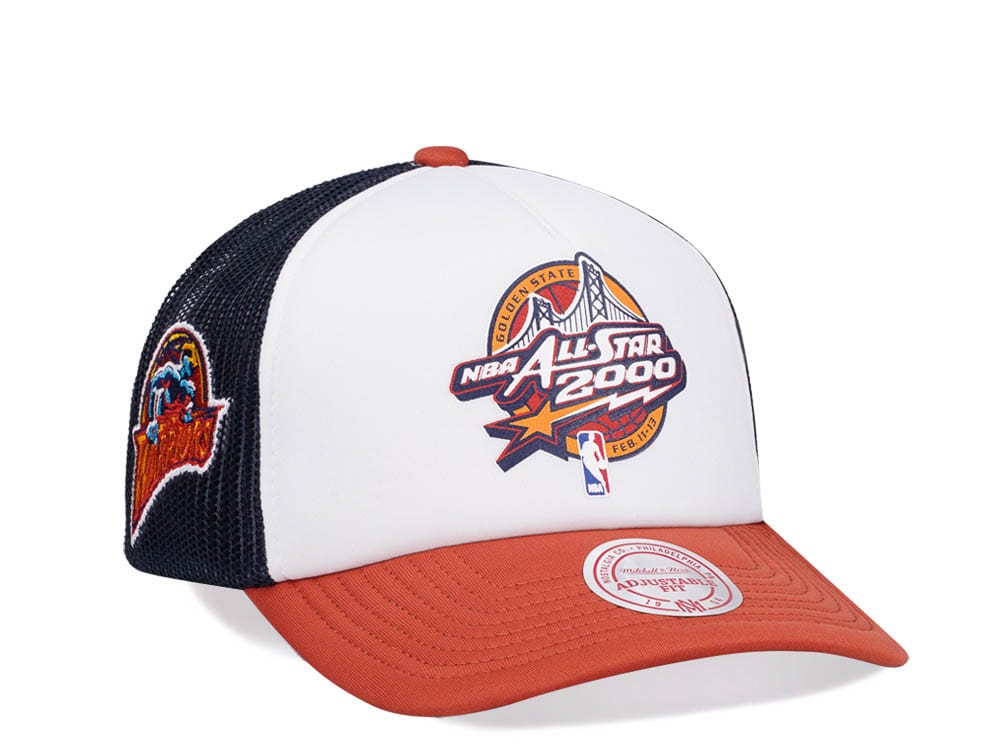 Mitchell & Ness Golden State Warriors All Star 2000 Party Time Trucker Snapback Casquette