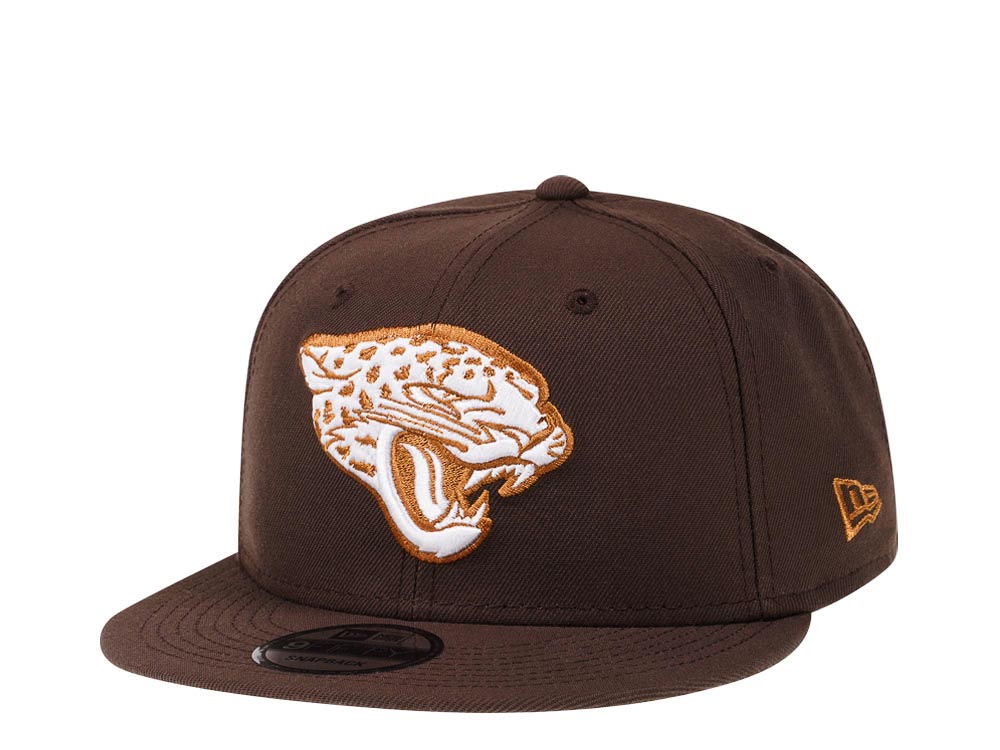 New Era Jacksonville Jaguars Brown Caramel Edition 9Fifty Snapback Casquette