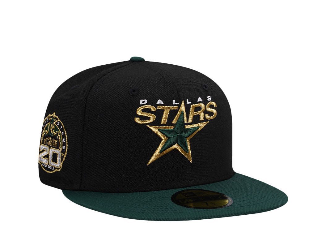 New Era Dallas Stars 20th Anniversary Two Tone Prime Edition 59Fifty Fitted Casquette